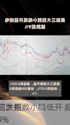 
三大指数小幅低开 超
脑跌超9%