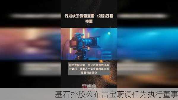 基石控股公布雷宝蔚调任为执行董事