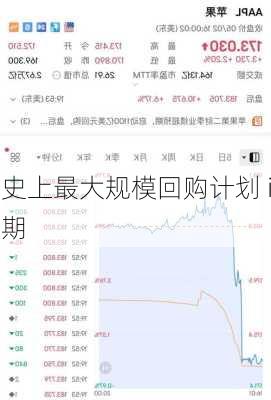 苹果宣布史上最大规模回购计划 iPhone
额略超预期