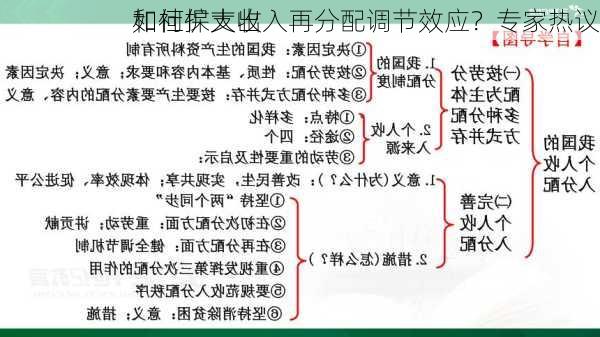 如何扩大收入再分配调节效应？专家热议
和社保支出
