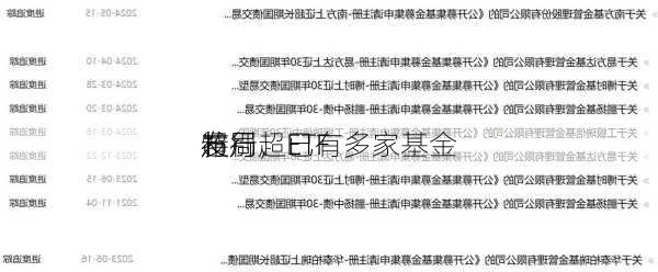 超
特别
发行，已有多家基金
布局超ETF