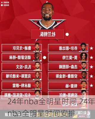 24年nba全明星时间,24年nba全明星时间安排