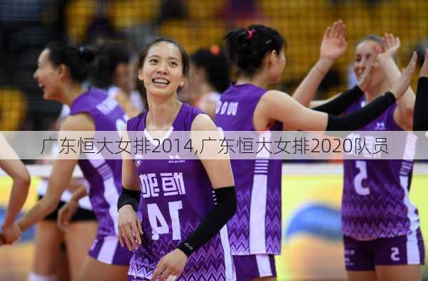 广东恒大女排2014,广东恒大女排2020队员