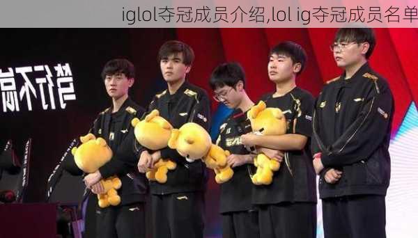 iglol夺冠成员介绍,lol ig夺冠成员名单