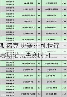 斯诺克 决赛时间,世锦赛斯诺克决赛时间