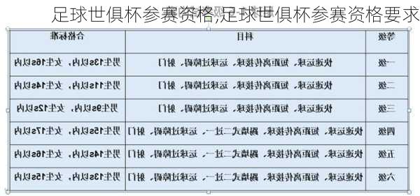 足球世俱杯参赛资格,足球世俱杯参赛资格要求