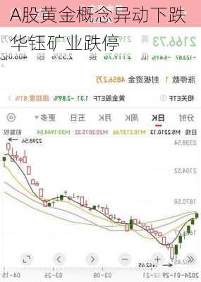 A股黄金概念异动下跌 华钰矿业跌停