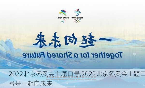 2022北京冬奥会主题口号,2022北京冬奥会主题口号是一起向未来