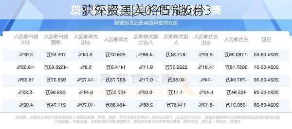 沪深股通|美格智能6月3
获外资买入0.45%股份