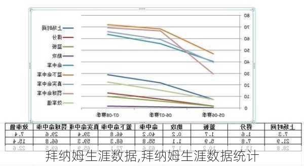 拜纳姆生涯数据,拜纳姆生涯数据统计