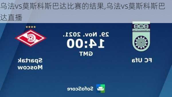 乌法vs莫斯科斯巴达比赛的结果,乌法vs莫斯科斯巴达直播