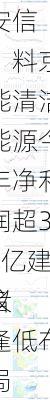 安信
：料京能清洁能源今年净利润超30亿建议
者逢低布局