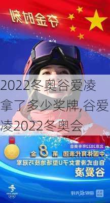 2022冬奥谷爱凌拿了多少奖牌,谷爱凌2022冬奥会