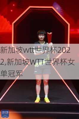 新加坡wtt世界杯2022,新加坡WTT世界杯女单冠军