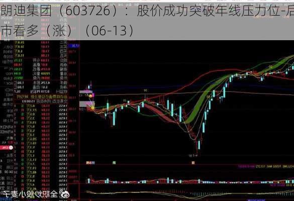 朗迪集团（603726）：股价成功突破年线压力位-后市看多（涨）（06-13）