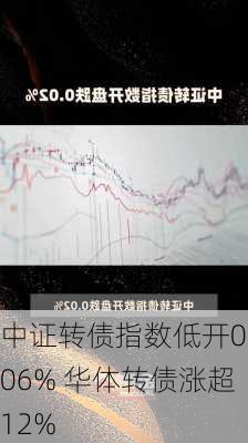 中证转债指数低开0.06% 华体转债涨超12%