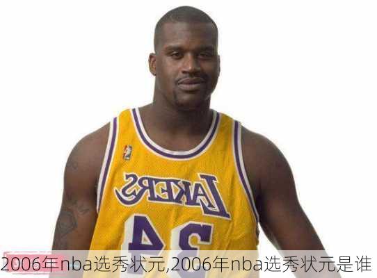 2006年nba选秀状元,2006年nba选秀状元是谁