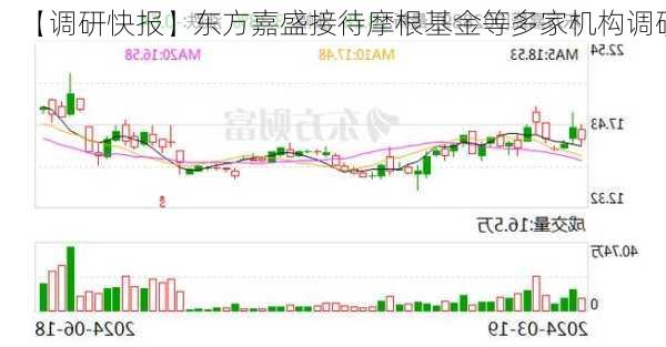 【调研快报】东方嘉盛接待摩根基金等多家机构调研