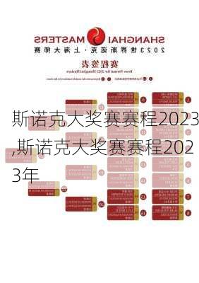 斯诺克大奖赛赛程2023,斯诺克大奖赛赛程2023年