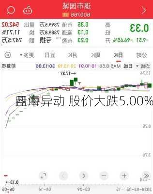 四海
盘中异动 股价大跌5.00%