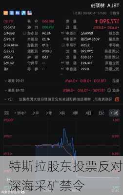 特斯拉股东投票反对深海采矿禁令