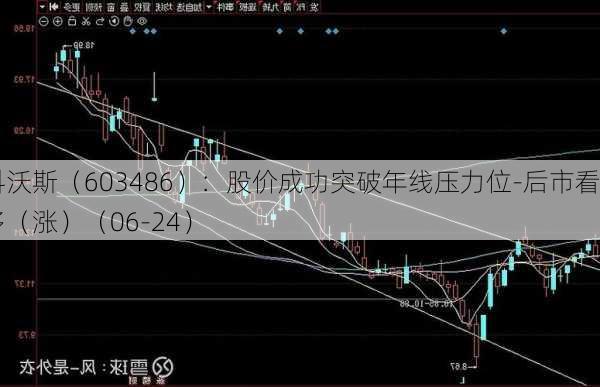 科沃斯（603486）：股价成功突破年线压力位-后市看多（涨）（06-24）