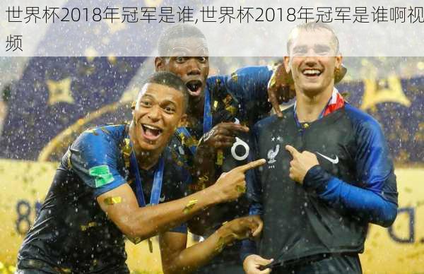 世界杯2018年冠军是谁,世界杯2018年冠军是谁啊视频