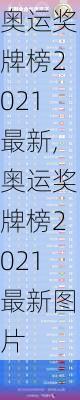 奥运奖牌榜2021最新,奥运奖牌榜2021最新图片