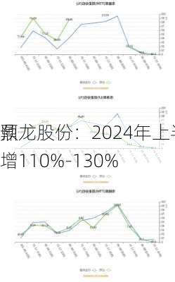 鼎龙股份：2024年上半年净利同
预增110%-130%