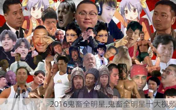 2016鬼畜全明星,鬼畜全明星十大视频