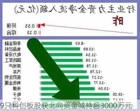 9只科创板股获北向资金减持超3000万元