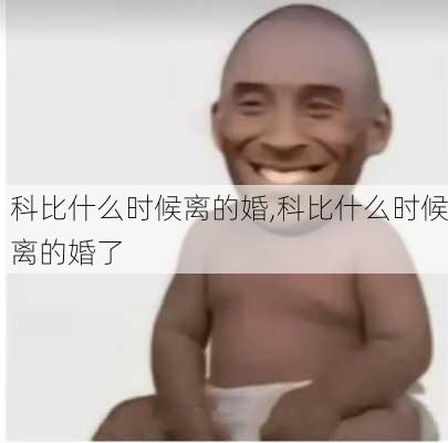 科比什么时候离的婚,科比什么时候离的婚了