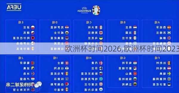 欧洲杯时间2026,欧洲杯时间2023