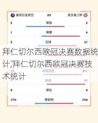 拜仁切尔西欧冠决赛数据统计,拜仁切尔西欧冠决赛技术统计