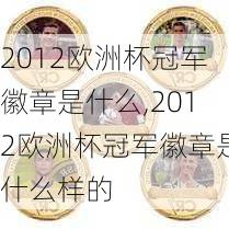 2012欧洲杯冠军徽章是什么,2012欧洲杯冠军徽章是什么样的