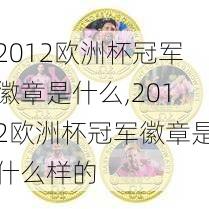 2012欧洲杯冠军徽章是什么,2012欧洲杯冠军徽章是什么样的