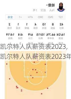 凯尔特人队薪资表2023,凯尔特人队薪资表2023年