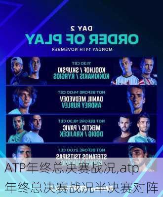 ATP年终总决赛战况,atp年终总决赛战况半决赛对阵