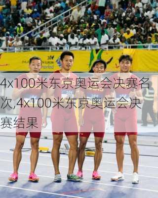 4x100米东京奥运会决赛名次,4x100米东京奥运会决赛结果