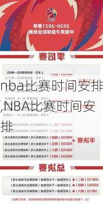 nba比赛时间安排,NBA比赛时间安排