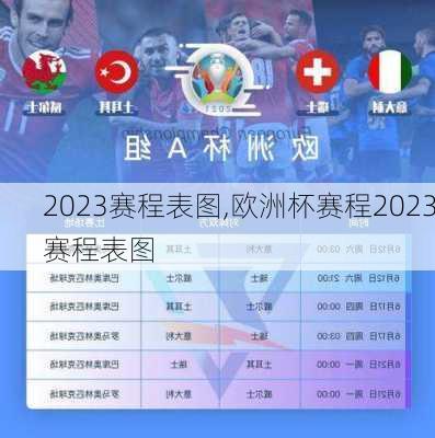 2023赛程表图,欧洲杯赛程2023赛程表图