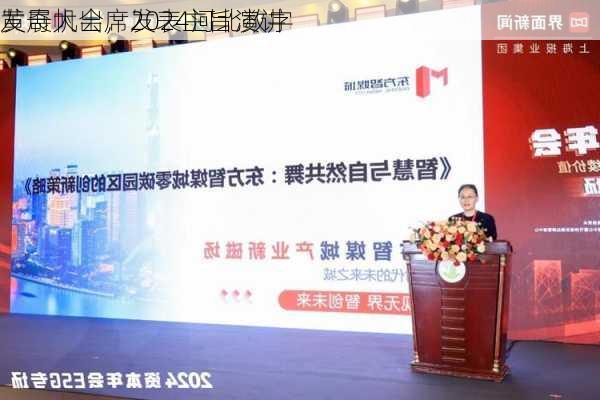 黄奇帆出席2024河北数字
发展大会，发表主旨演讲