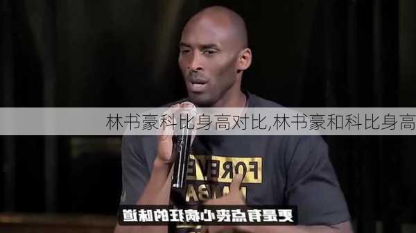 林书豪科比身高对比,林书豪和科比身高