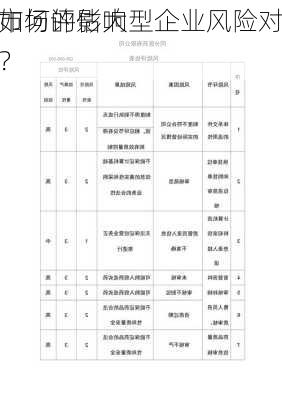 如何评估大型企业风险对
市场的影响？