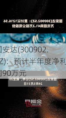 国安达(300902.SZ)：预计半年度净利润90万元