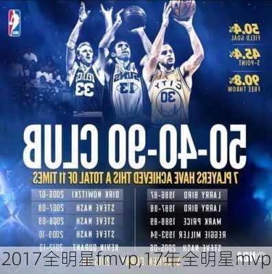 2017全明星fmvp,17年全明星mvp