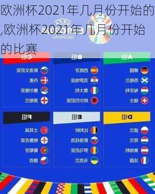 欧洲杯2021年几月份开始的,欧洲杯2021年几月份开始的比赛