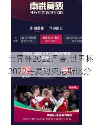 世界杯2022丹麦,世界杯2022丹麦对突尼斯比分