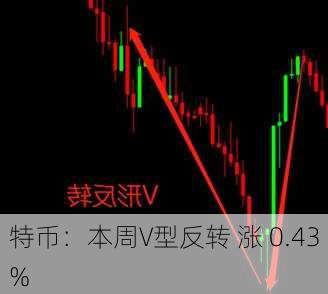 
特币：本周V型反转 涨 0.43%