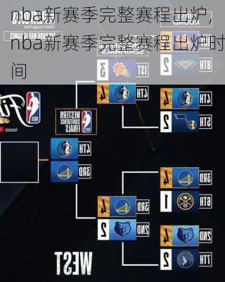 nba新赛季完整赛程出炉,nba新赛季完整赛程出炉时间